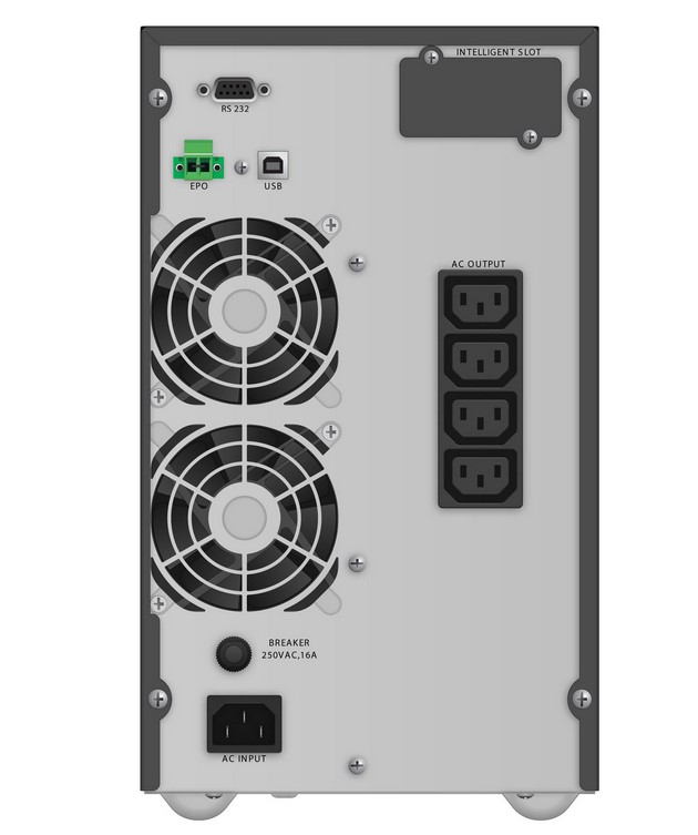 PowerWalker VFI 2000 TG 2000VA (1800W) Online UPS-laite - Image 2
