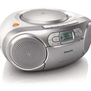 Philips AZ127 SOUNDMACHINE CD / kasettidekki / FM -radio