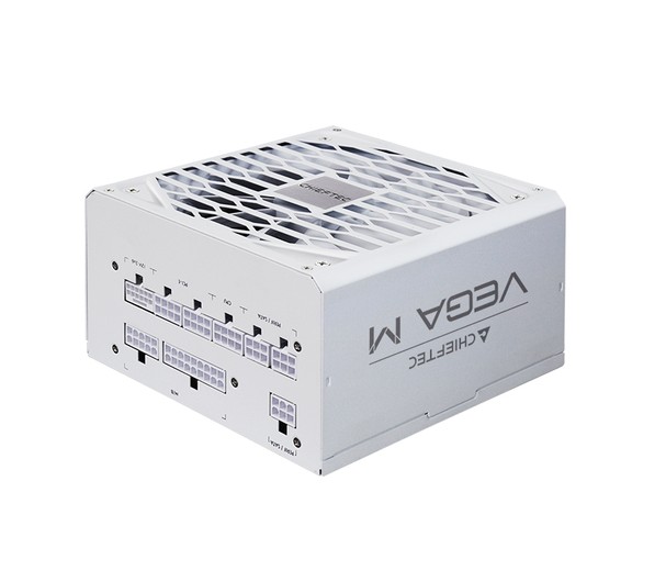 CHIEFTEC VEGA M White PPG-750-CW 750W 80 PLUS Gold ATX 3.1 -modulaarinen virtalähde